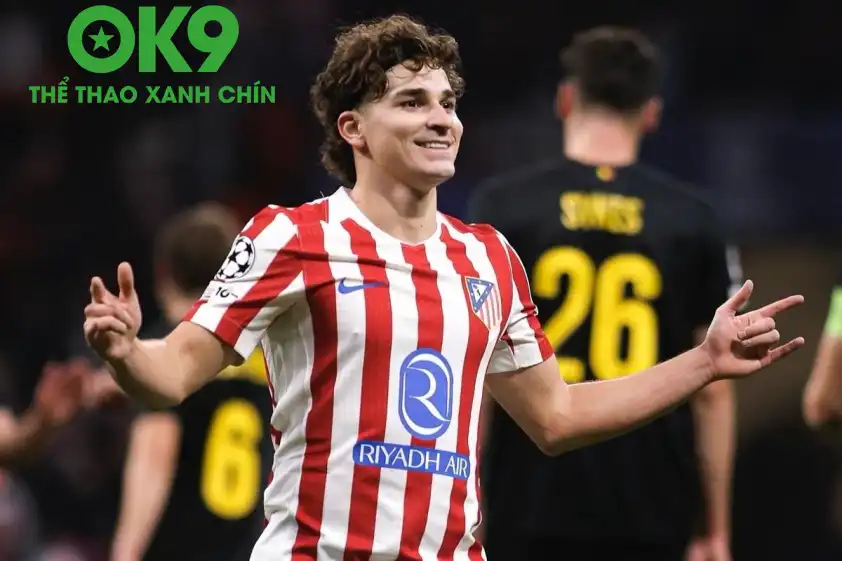 OK9 Champions League: Alvarez gánh team, Atletico đại thắng: Ngôi sao Argentina bùng nổ!