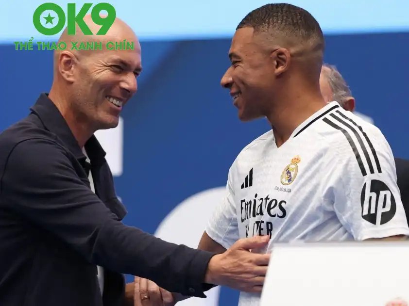 OK9 COOL – Mbappe Bình Luận Về Khả Năng Zidane Làm HLV Đội Tuyển Pháp